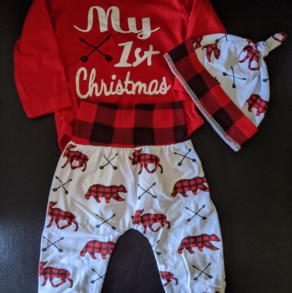 My first Christmas outfit